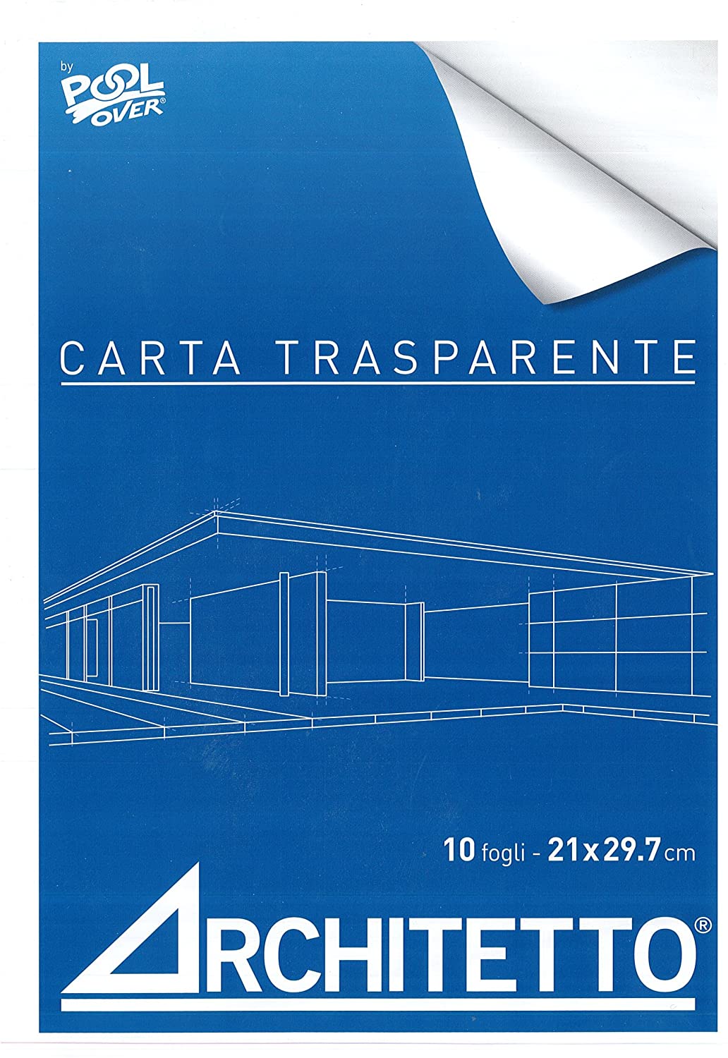 ALBUM ARCHITETTO CARTA TRASPARENTE 21 x 29,7